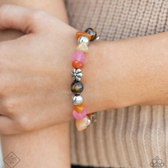 Paparazzi Garden Party Pattern - Orange - Picture 2 of 2